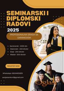 Seminarski i diplomski radovi